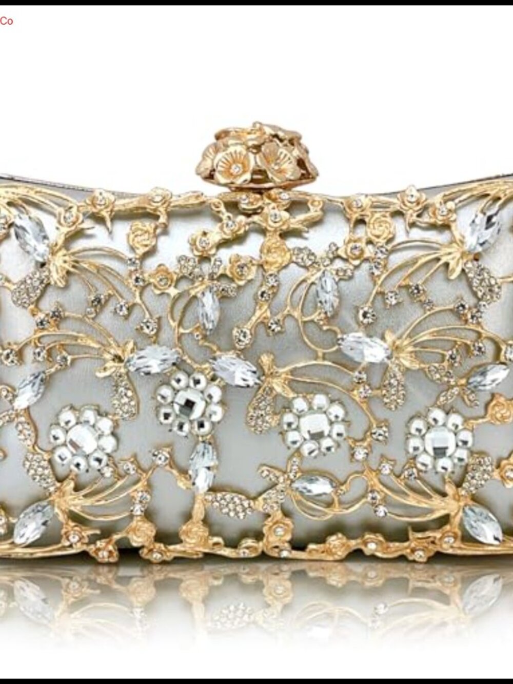 Women's Rhinestone Evening Clutch Sparkly Crystal Bag Wedding Prom Party